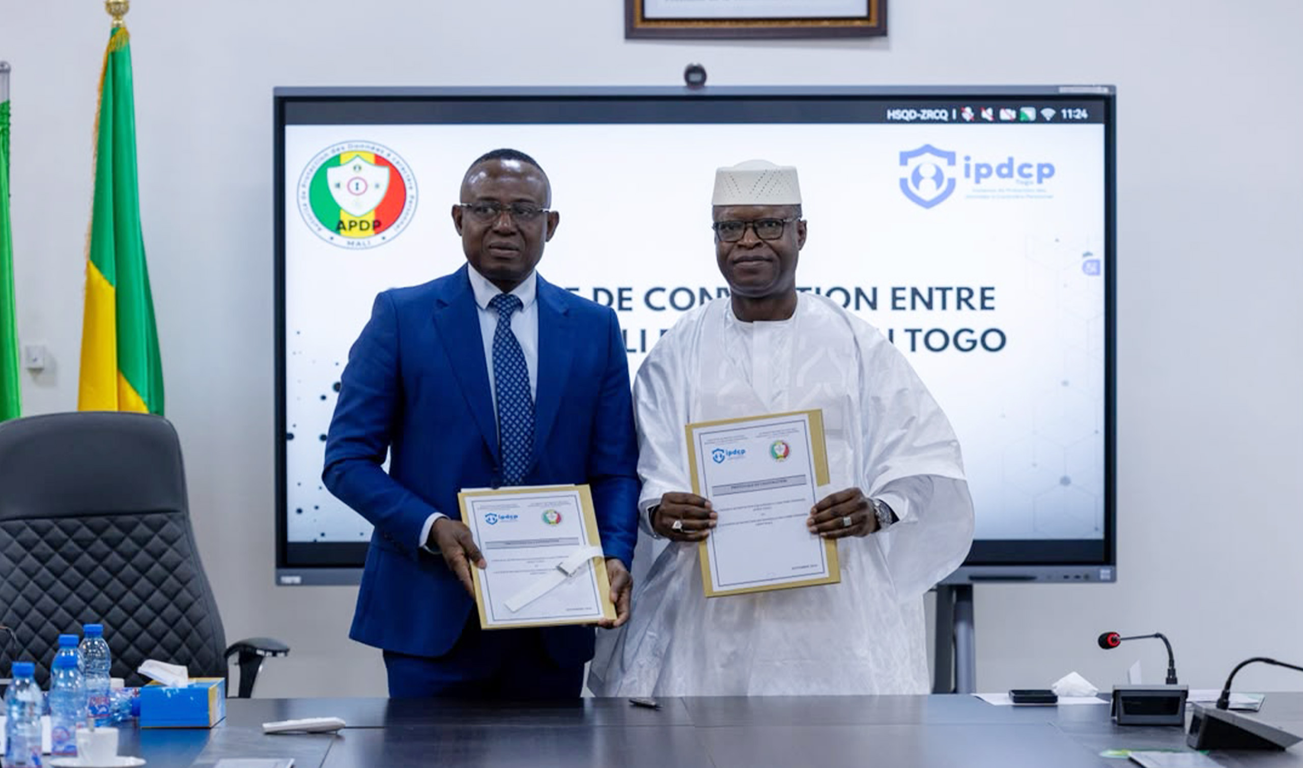 L’IPDCP en visite d’échanges et de coopération auprès de l’APDP du Mali