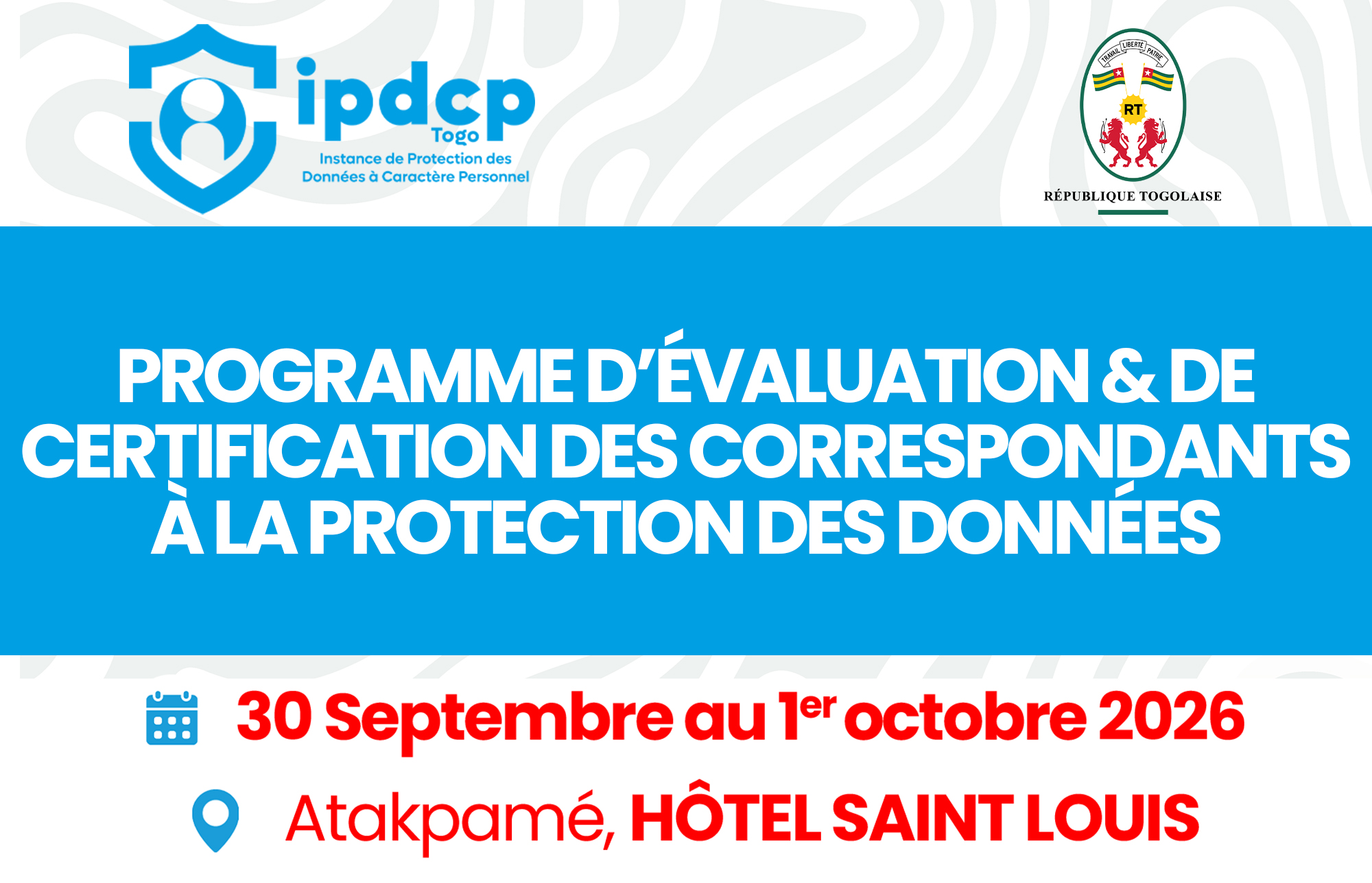 L’IPDCP organise sa première session de certification des Correspondants à la Protection des Données à Caractère Personnel.