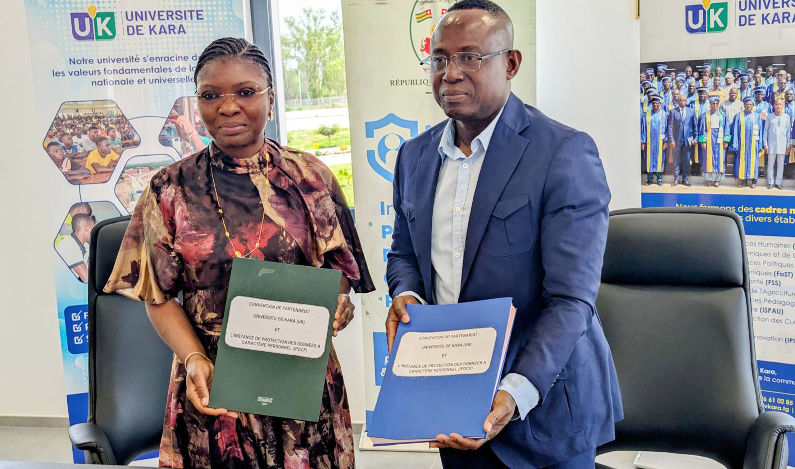 L’Instance de Protection des Données à Caractère Personnel (IPDCP) et l’Université de Kara signent une convention pour accompagner la transformation numérique et développer les compétences nationales.